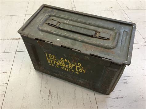 metal in antique ammo box|metal ammo boxes near me.